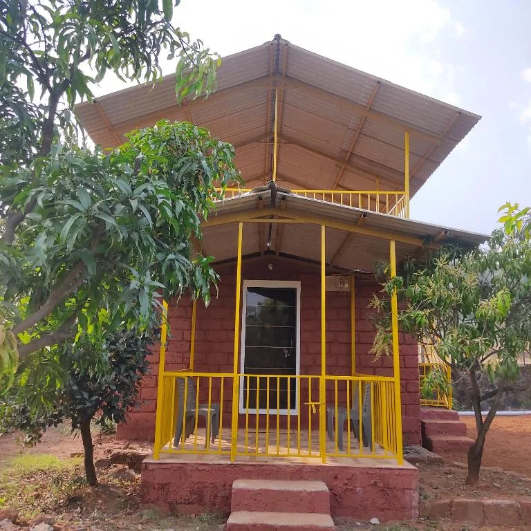Quadruple Room at Raigad Agro Park, photographed on the property listing